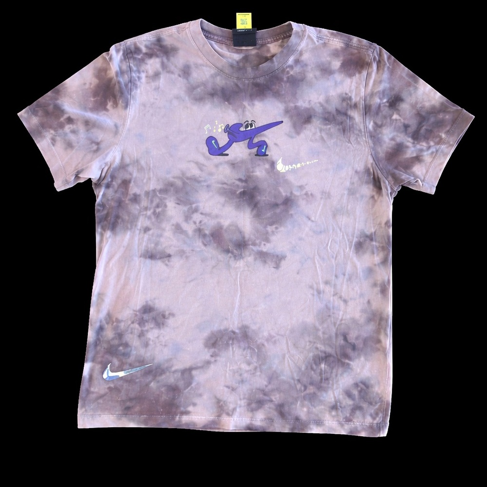 Nike “It’s A Revolution – Setting the Tempo” Purple Tie-Dye T-Shirt